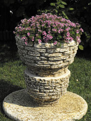 Virágvályú - Rétegelt téglás váza 42-55cm-es (136.4) - Akció, ár, árak, árlista