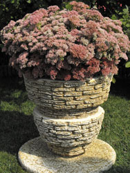 Virágvályú - Rétegelt téglás váza 55-68cm-es (136.5) - Akció, ár, árak, árlista
