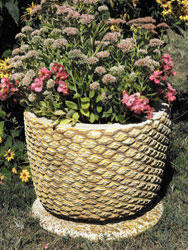 Virágvályú - Toboz váza 53cm átmérőjű (154) - Akció, ár, árak, árlista
